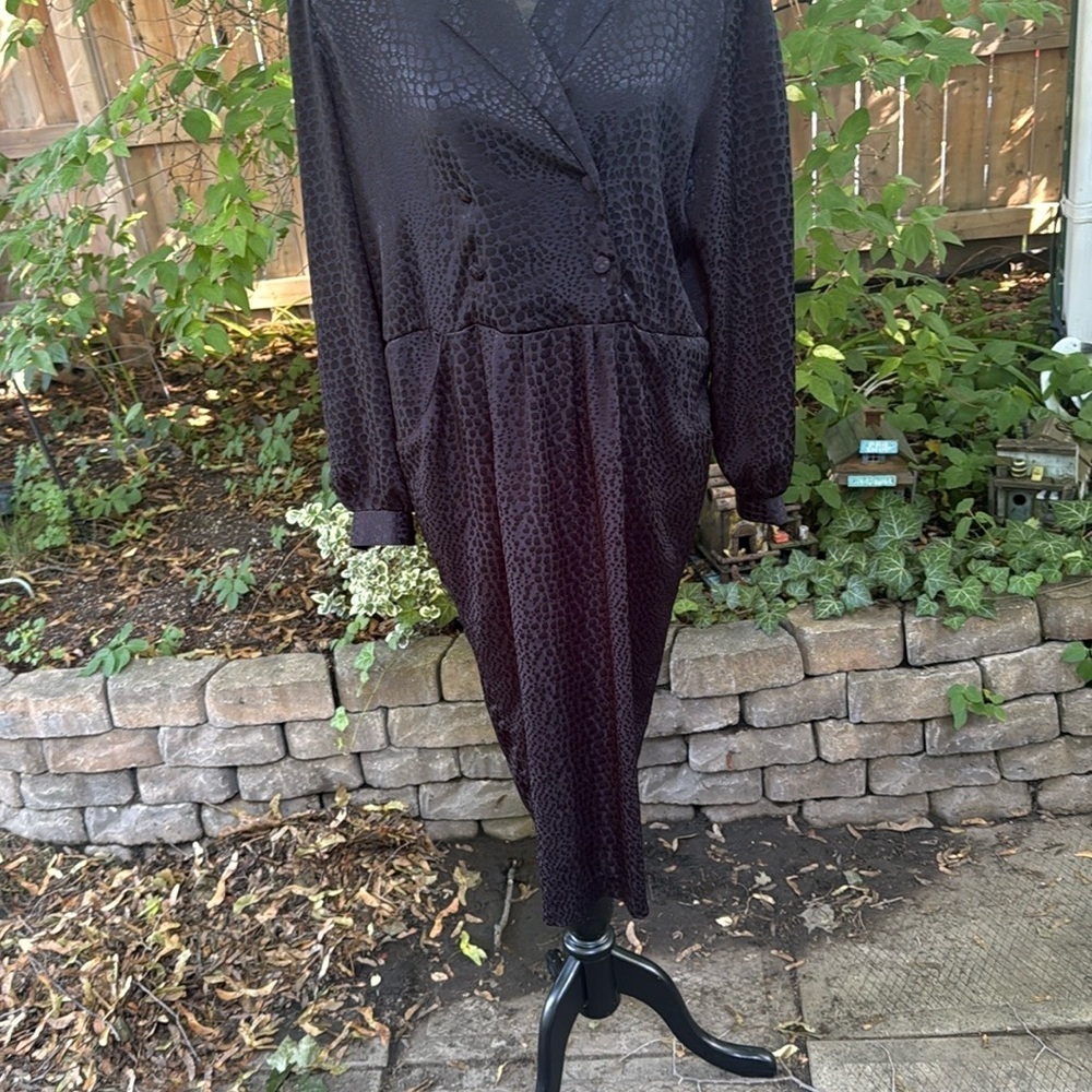 Elegant Black Women's Dress
